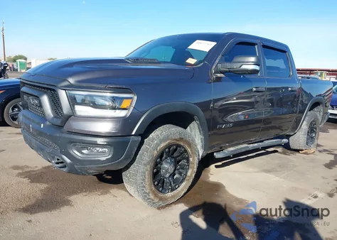 2021 Ram 1500 Rebel 4X4 5'7 Box from USA, damaged, VIN 1C6SRFLT7MN540145